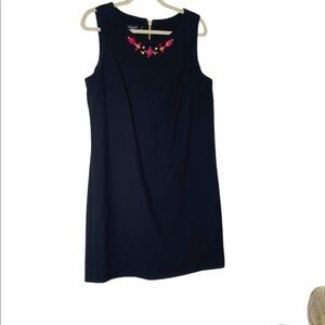 𝅺nine WEST black sleeveless dress. Size 14
